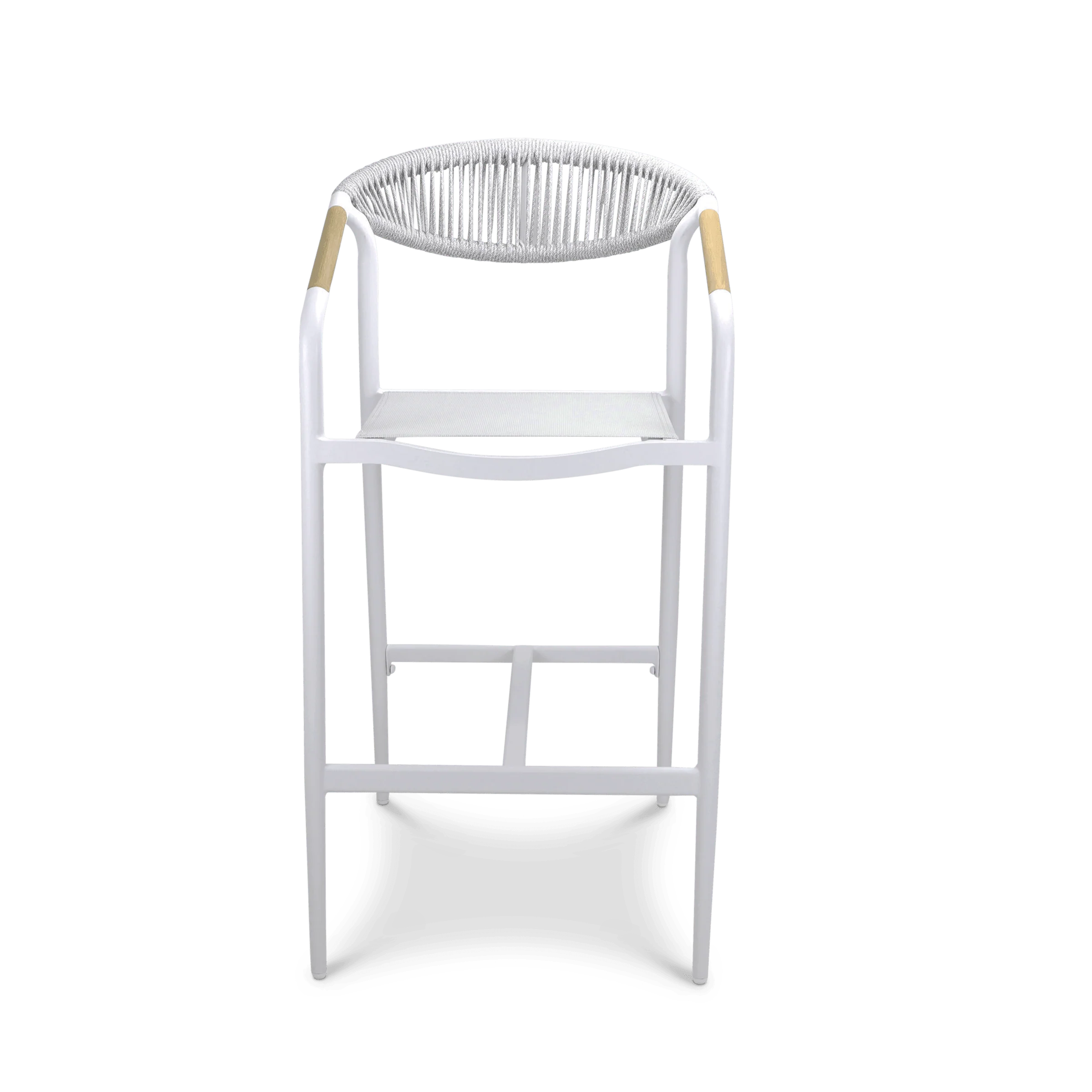 Amalfi Bar Stool in Artic White