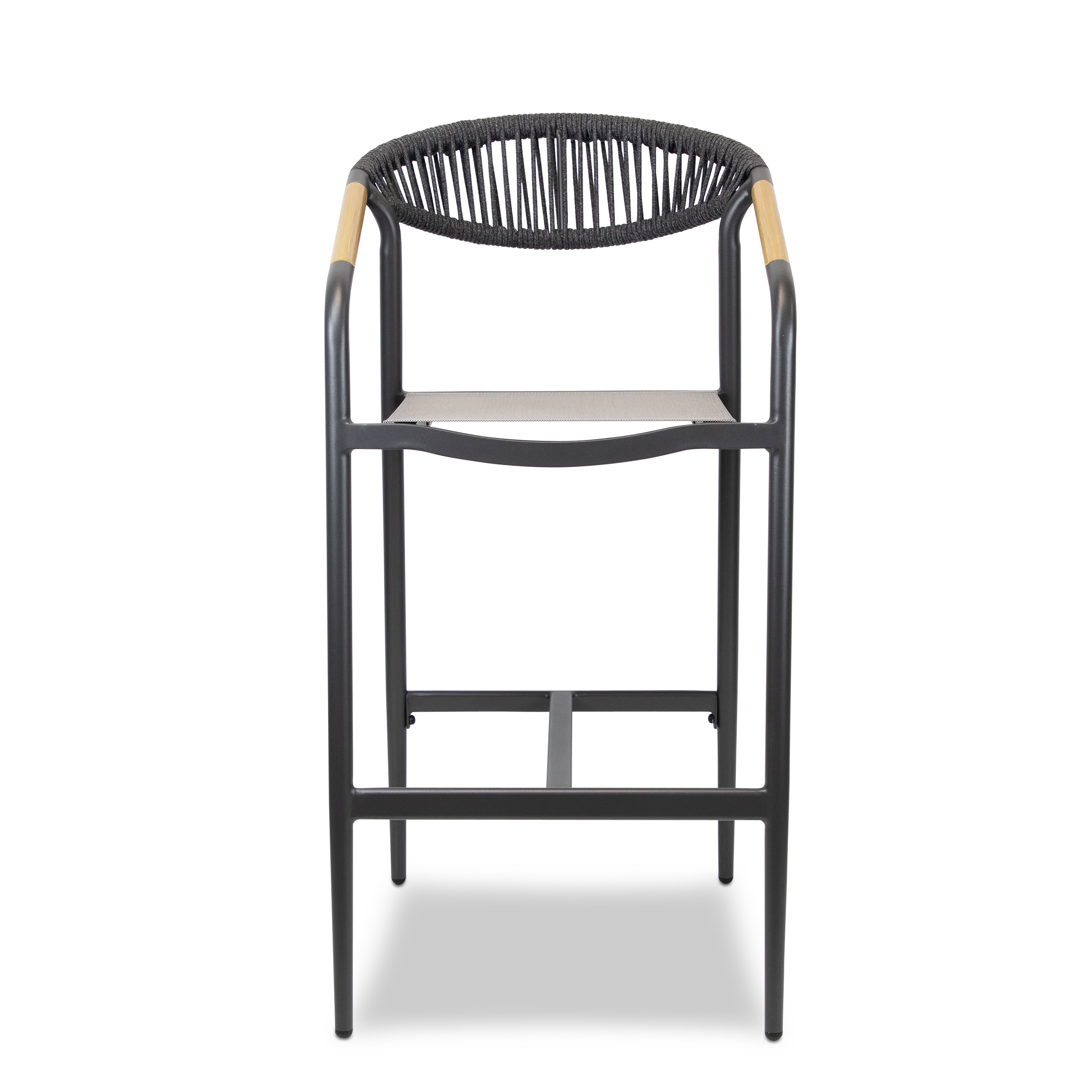 Amalfi Bar Stool in Gunmetal