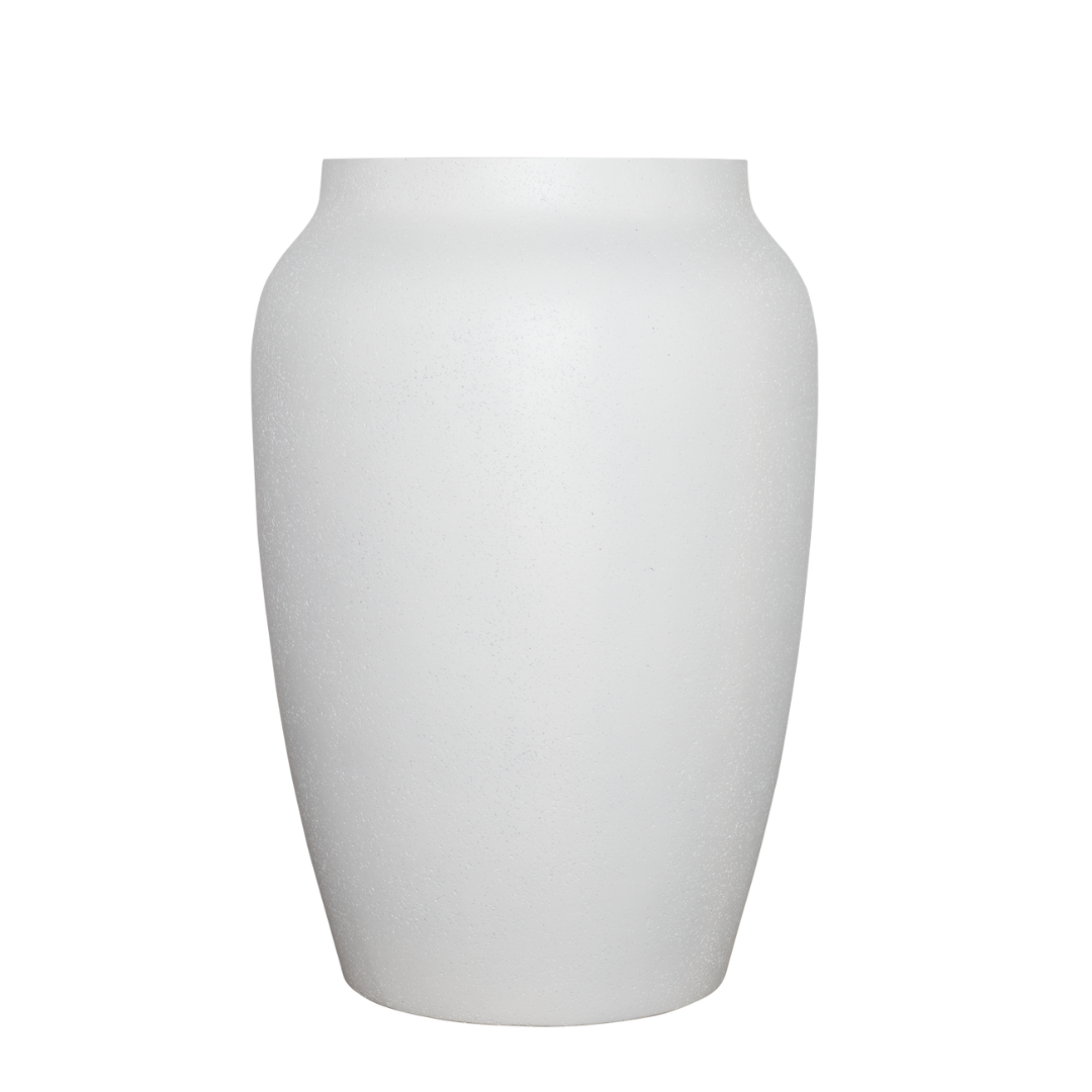 Aphrodite Urn Planter. Lime Wash Chalk