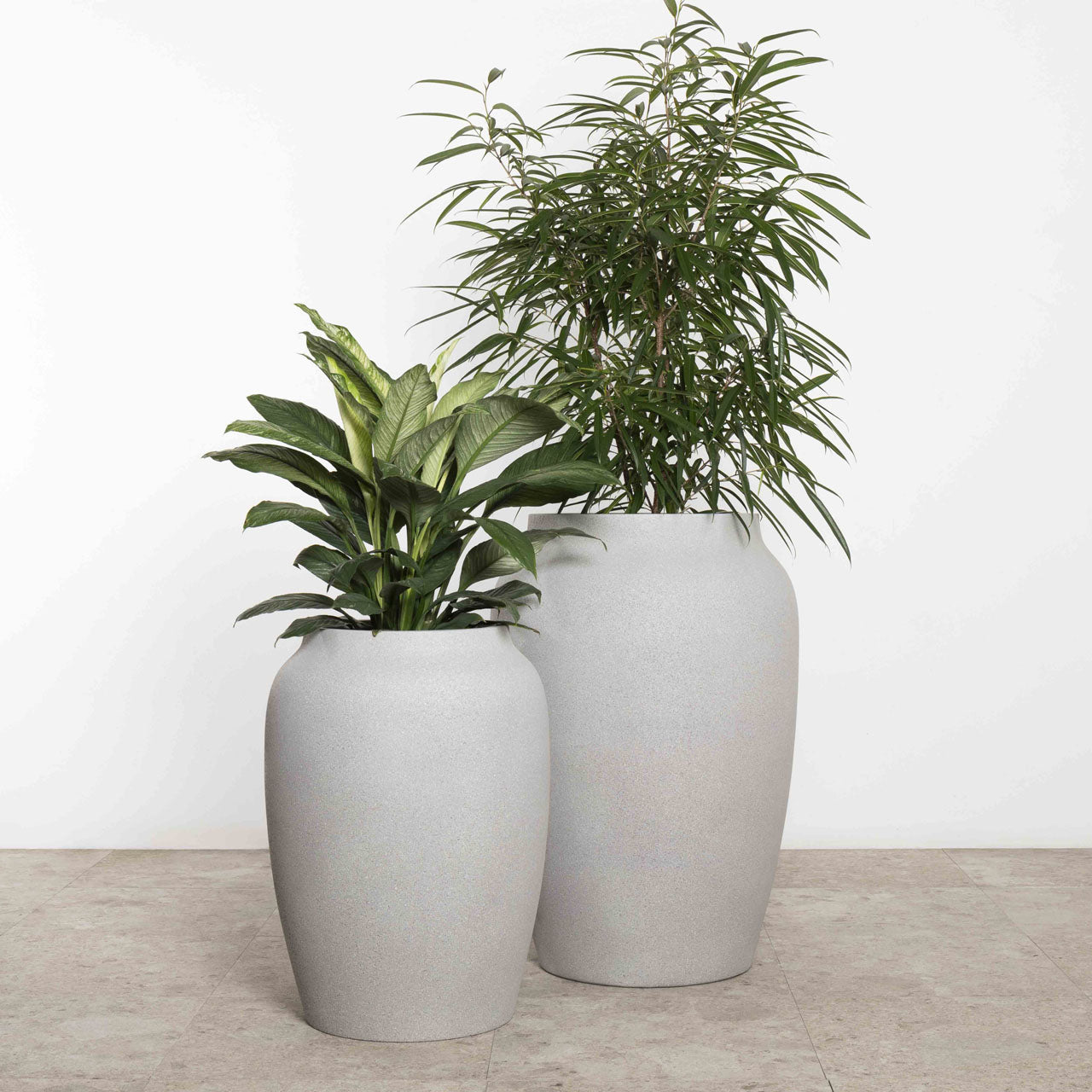 Aphrodite Urn Planter. Pumice Stone