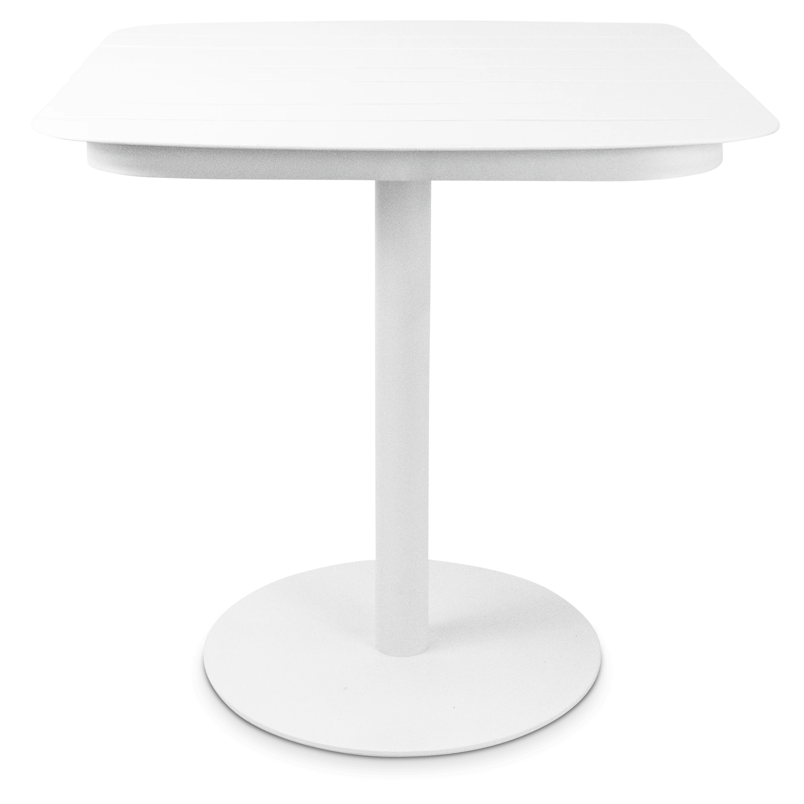 Cafe Square Dining Table in Arctic White