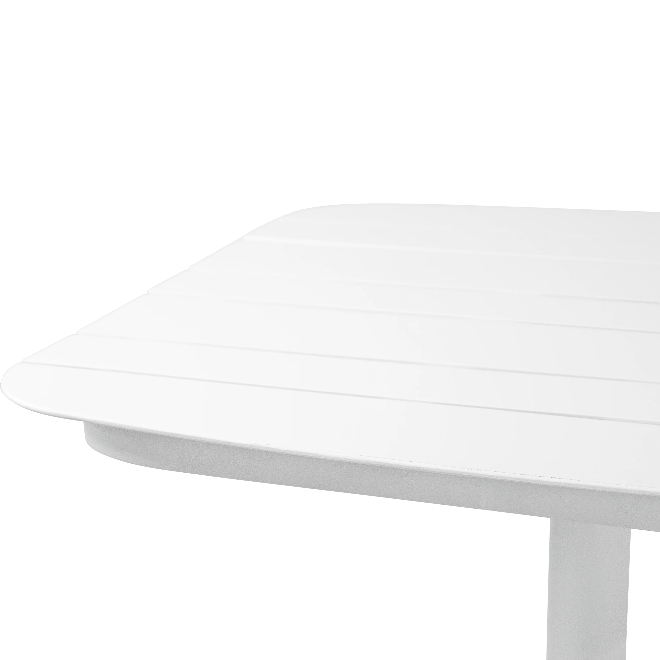 Cafe Square Dining Table in Arctic White