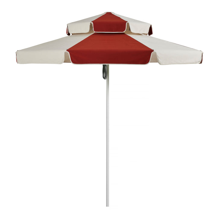 Double Casper Garden Umbrella 2.8m Chestnut