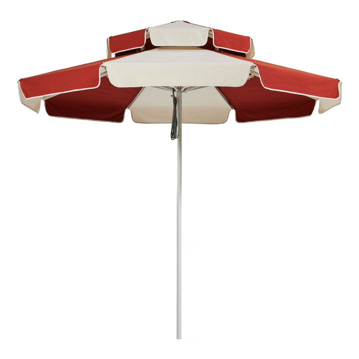 Double Casper Garden Umbrella 2.8m Chestnut