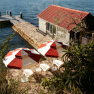 Double Casper Garden Umbrella 2.8m Chestnut