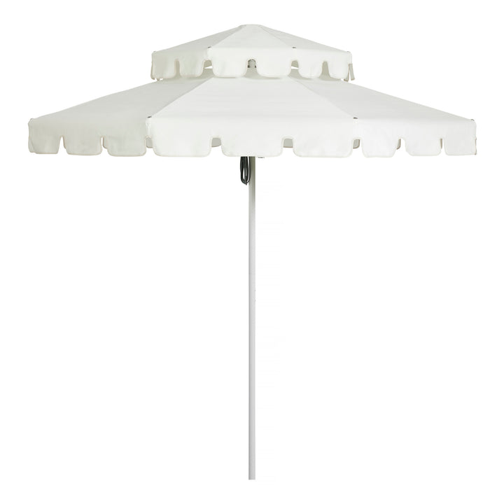 Double Casper Garden Umbrella 2.8m White