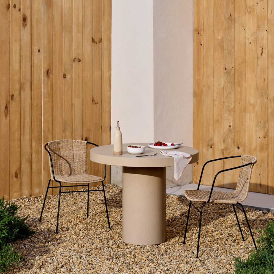 Helios Cement Table - Aegean Sand