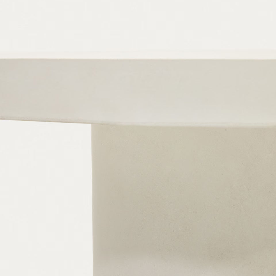 Helios Cement Table - Limestone