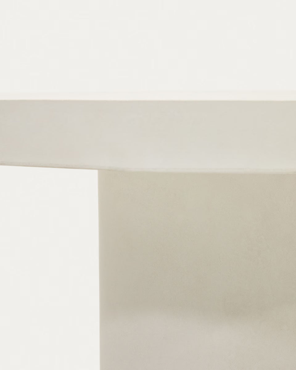 Helios Cement Table - Limestone