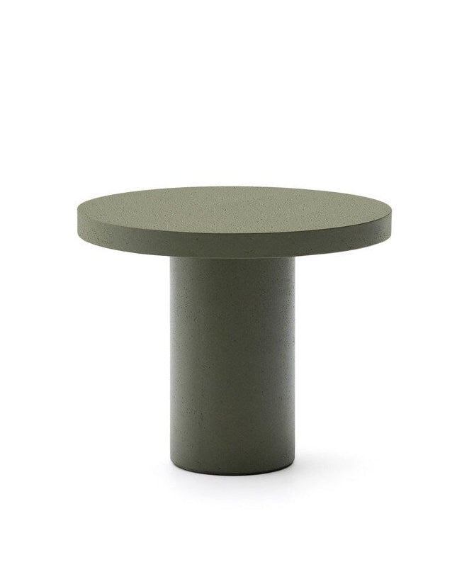 Helios Cement Table - olive leaf