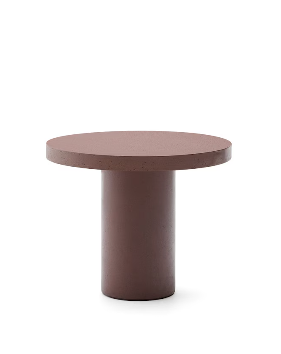 Helios Cement Table - terracotta
