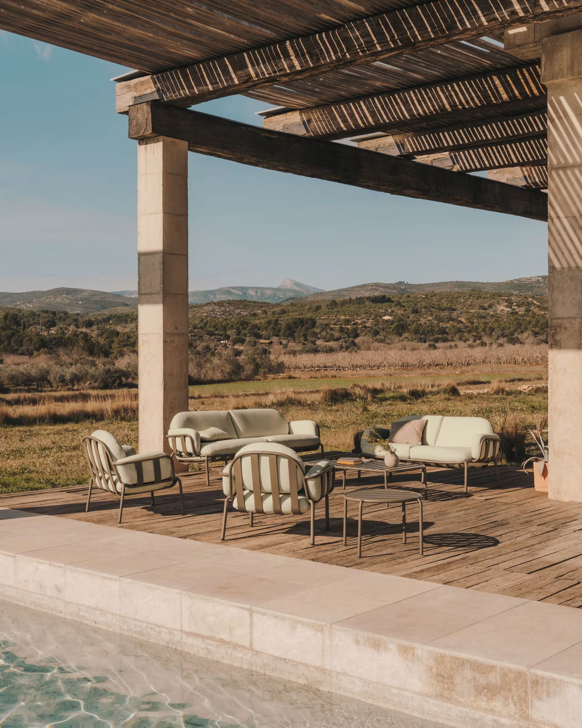 Joncol Outdoor Aluminium Sofa - Charcoal