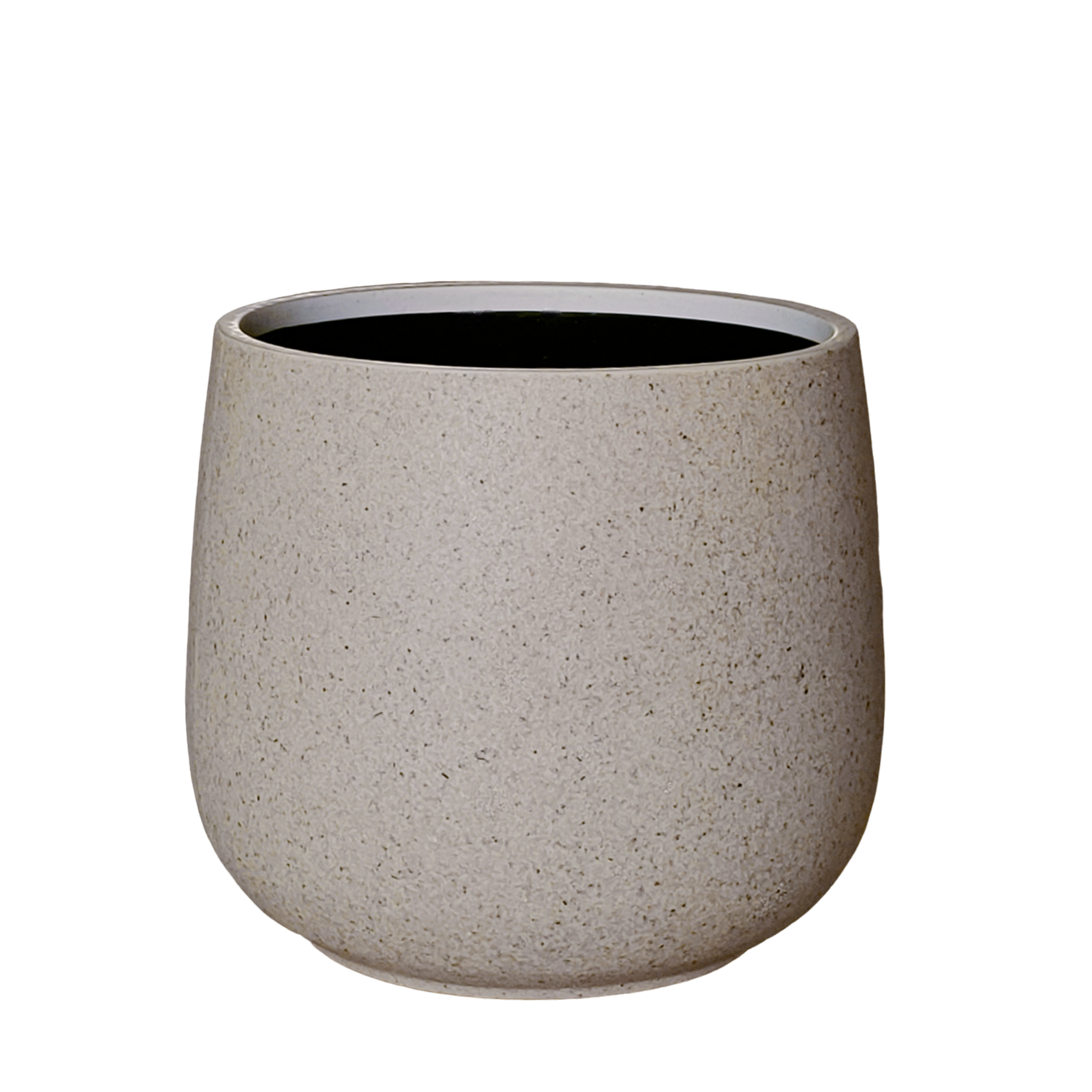 Lightweight Bung Tub Planter Pot in Sandstone