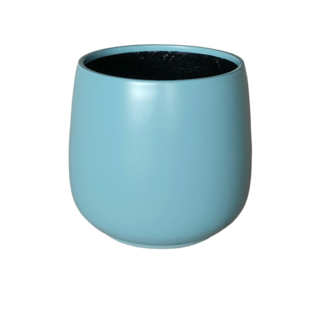 NEW Lightweight Bung Tub Planter Pot in Matt Storm Blue