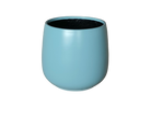NEW Lightweight Bung Tub Planter Pot in Matt Storm Blue