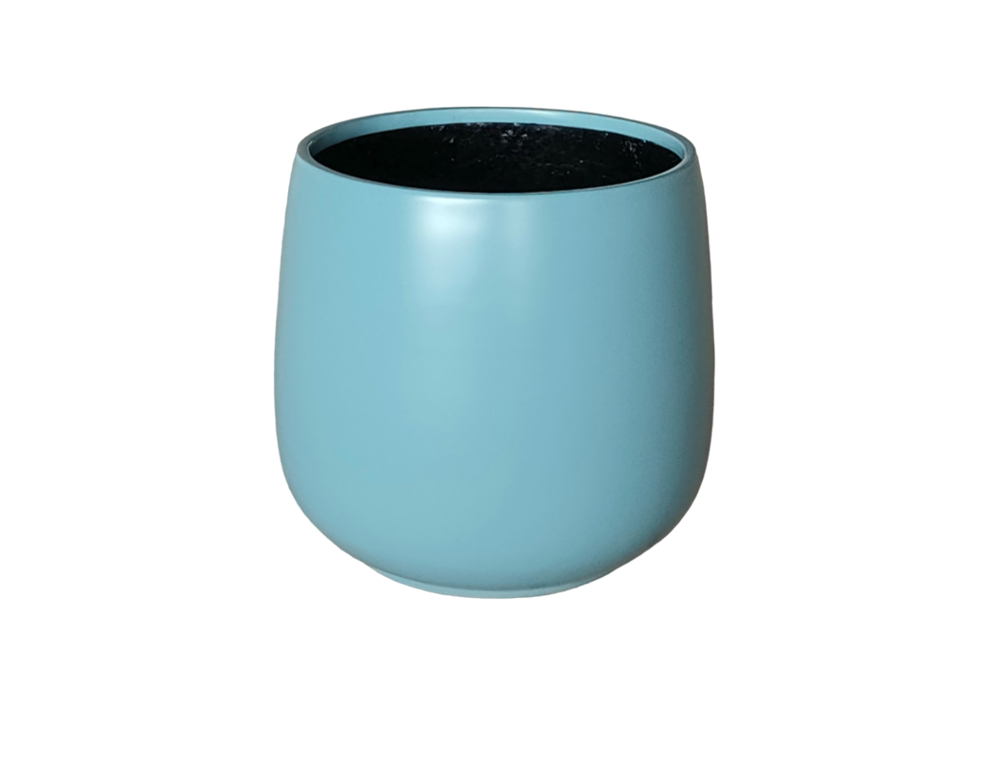NEW Lightweight Bung Tub Planter Pot in Matt Storm Blue