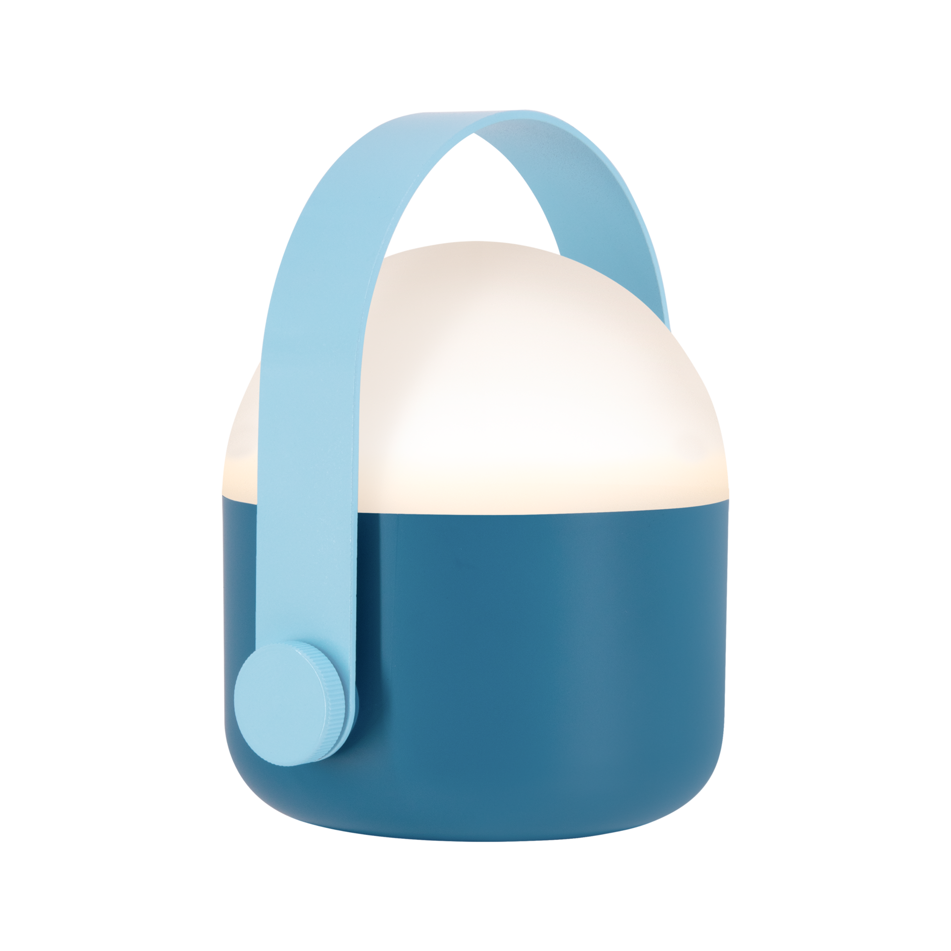 Portable LED Ole Lamp for Indoor Outdoor Lighting - Blue