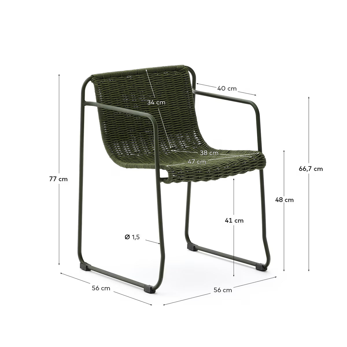 Poseidon chair in Horta