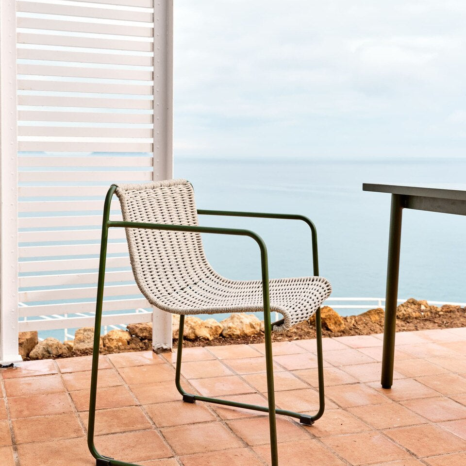 Poseidon chair in Pumice