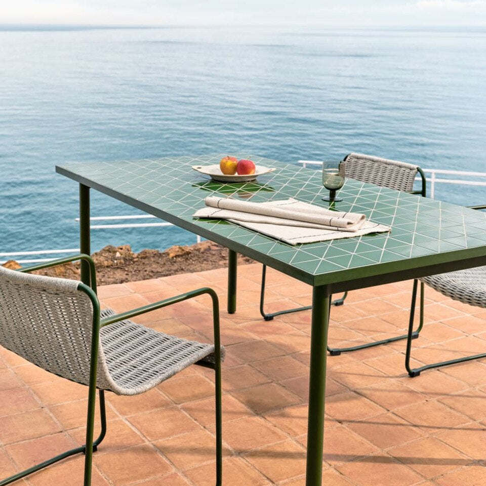 Poseidon dining table in Horti Green