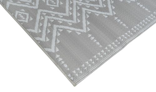 Sand Tribal Recycled Outdoor Rug