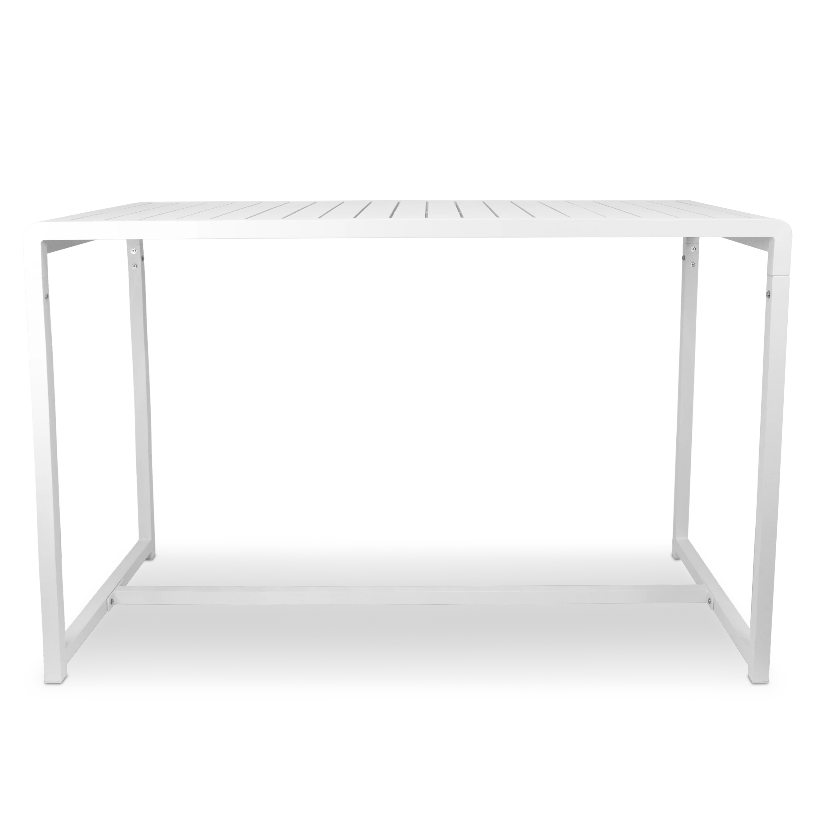 Santorini Bar Table in Artic White
