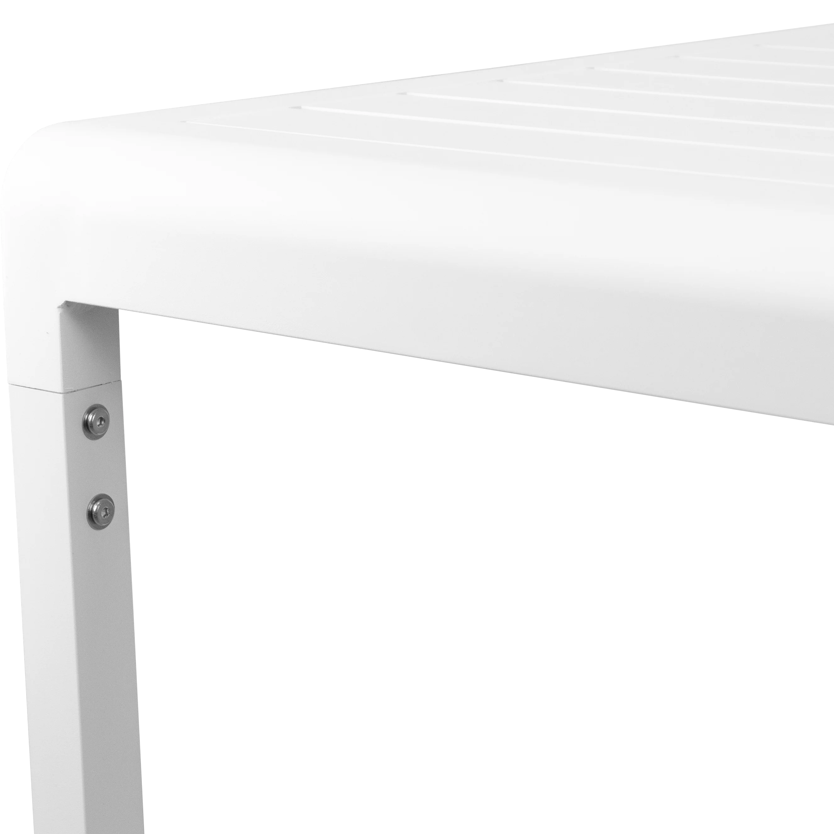 Santorini Bar Table in Artic White