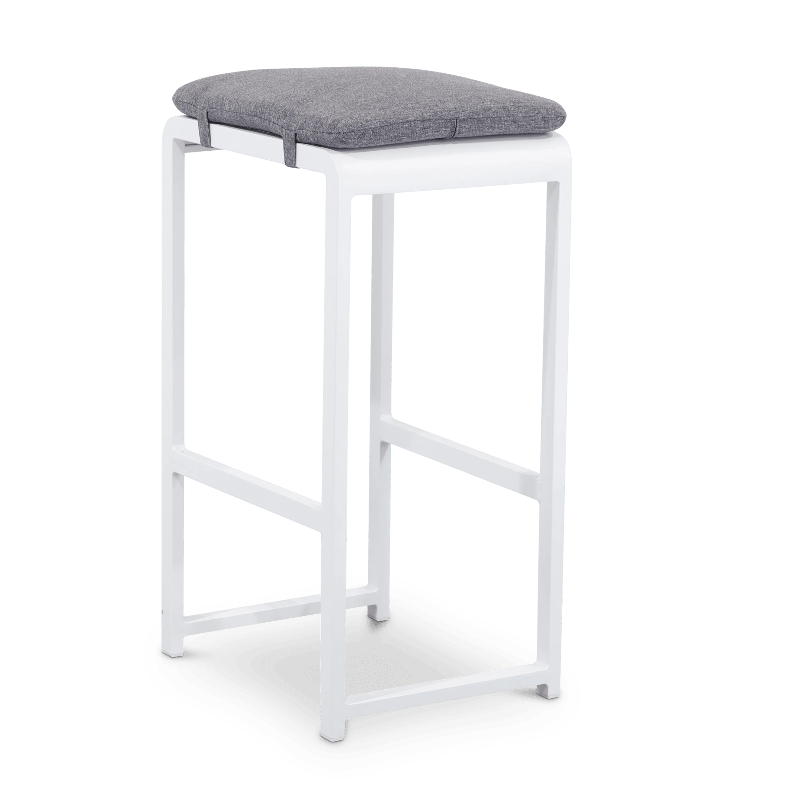 Santorini Barstool in Artic White