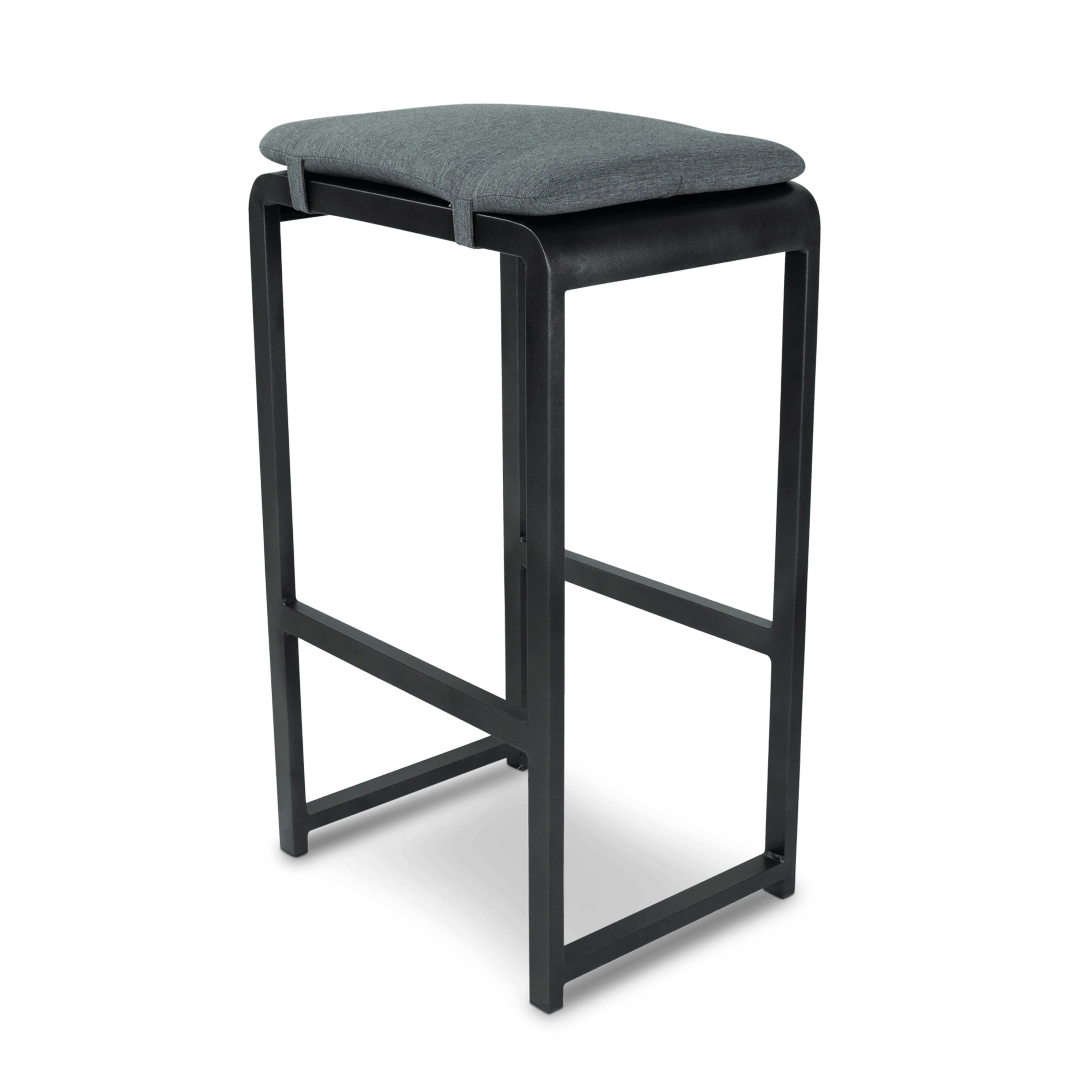 Santorini Barstool in Gunmetal