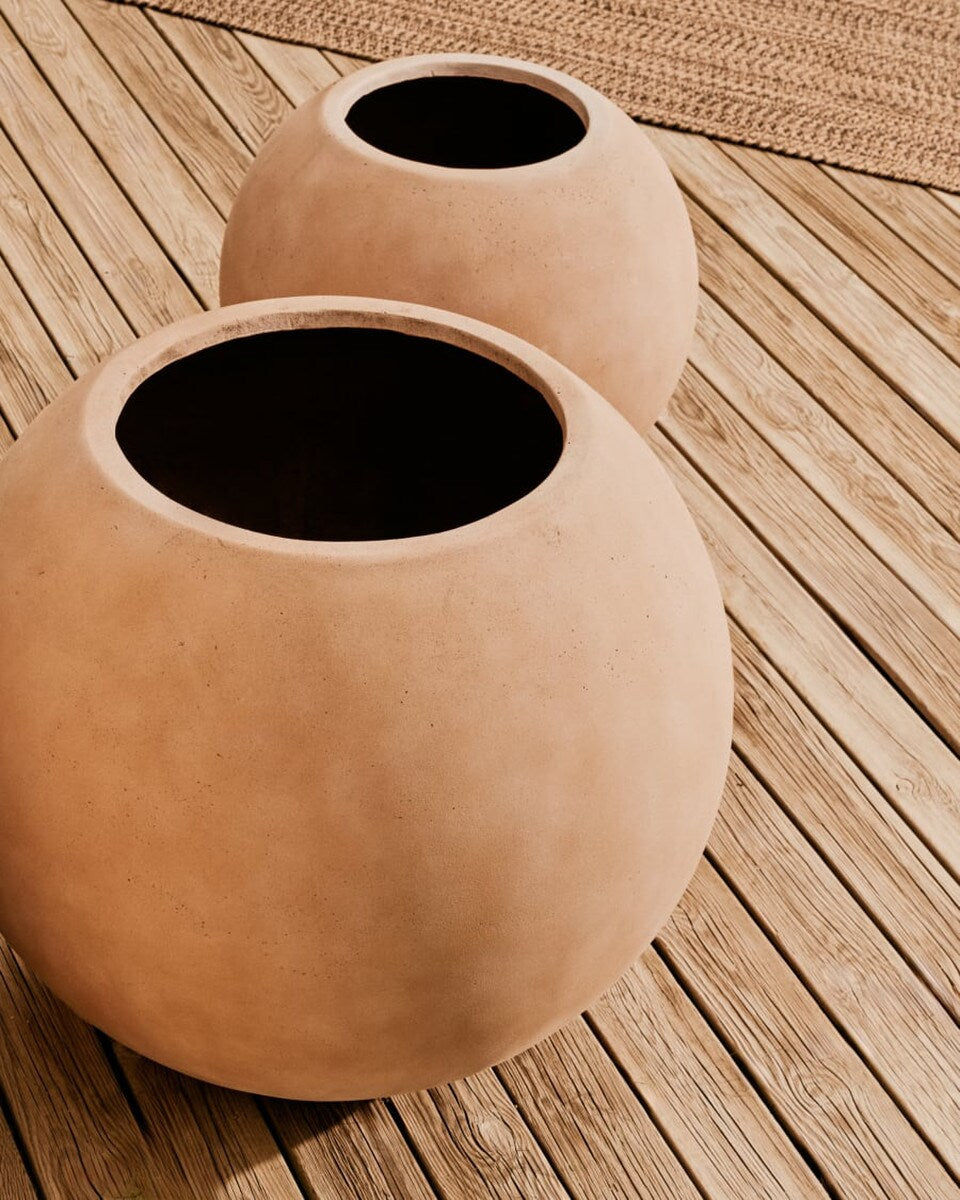Solar terracotta vessel.