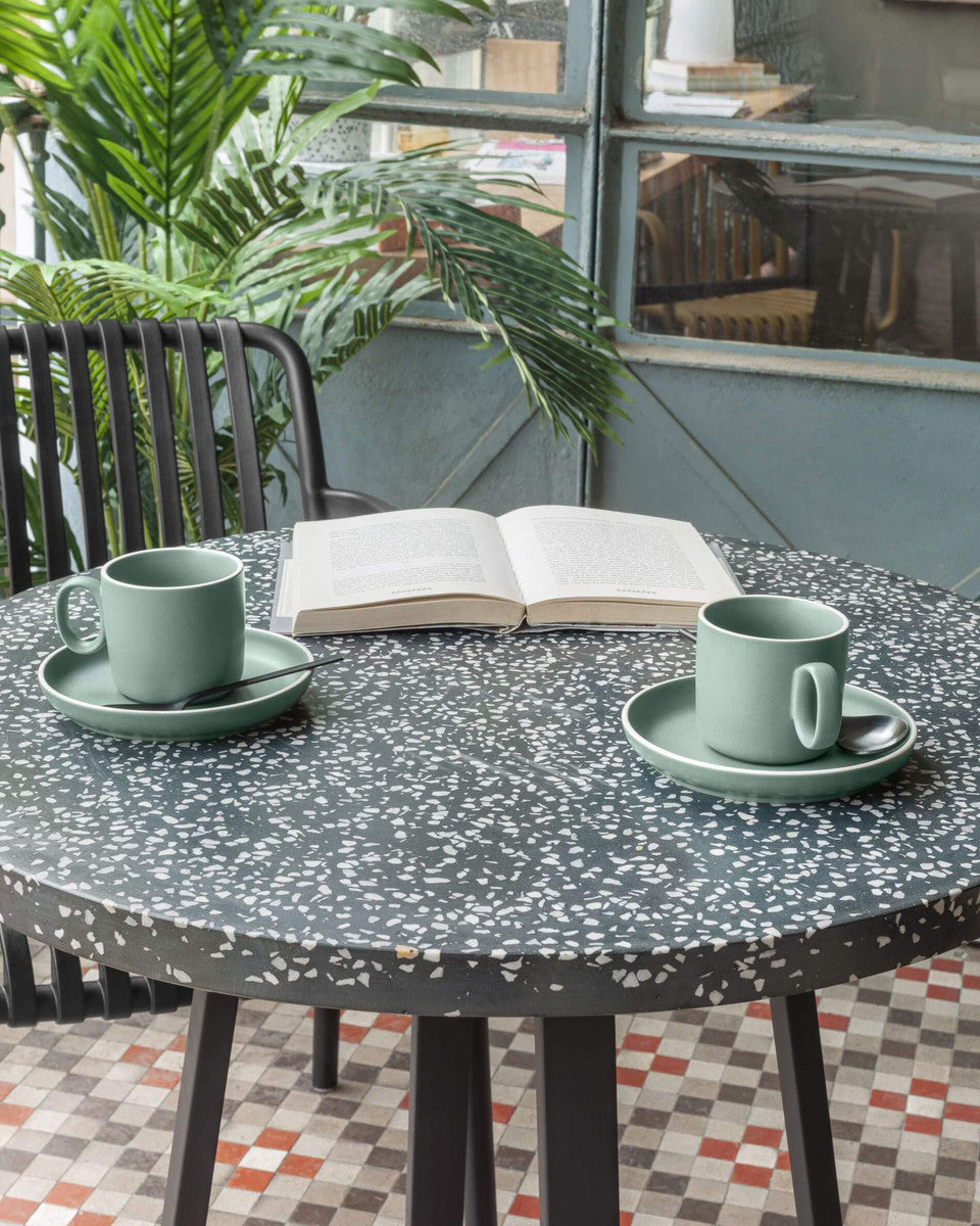 Terrazzo Table Charcoal