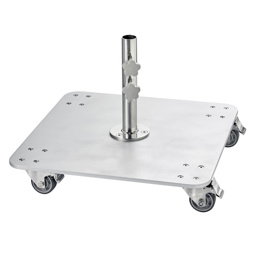 Umbrella Base Wheelie 35kgs Galvanised