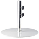 Umbrella Round Base 25kgs White