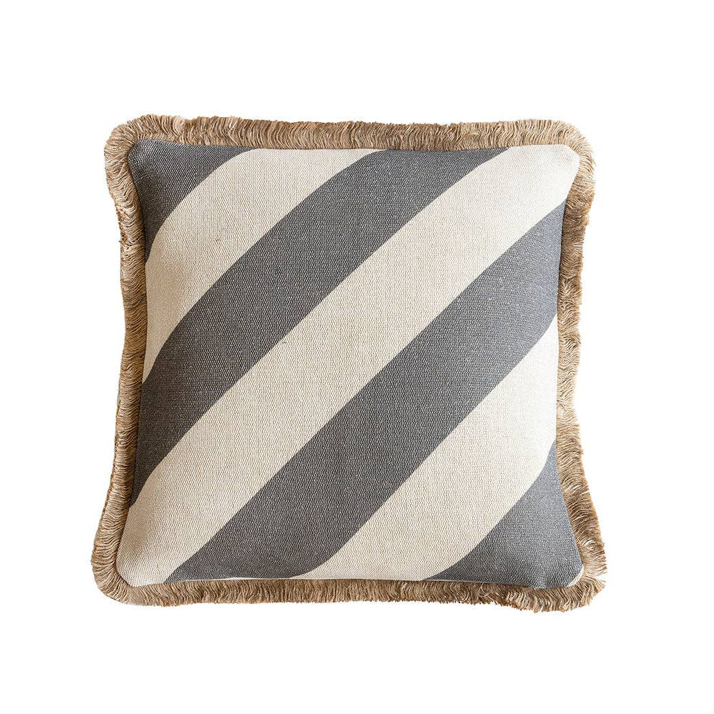 WHOLESALE Grey Diagonal Cushion - Cover Only