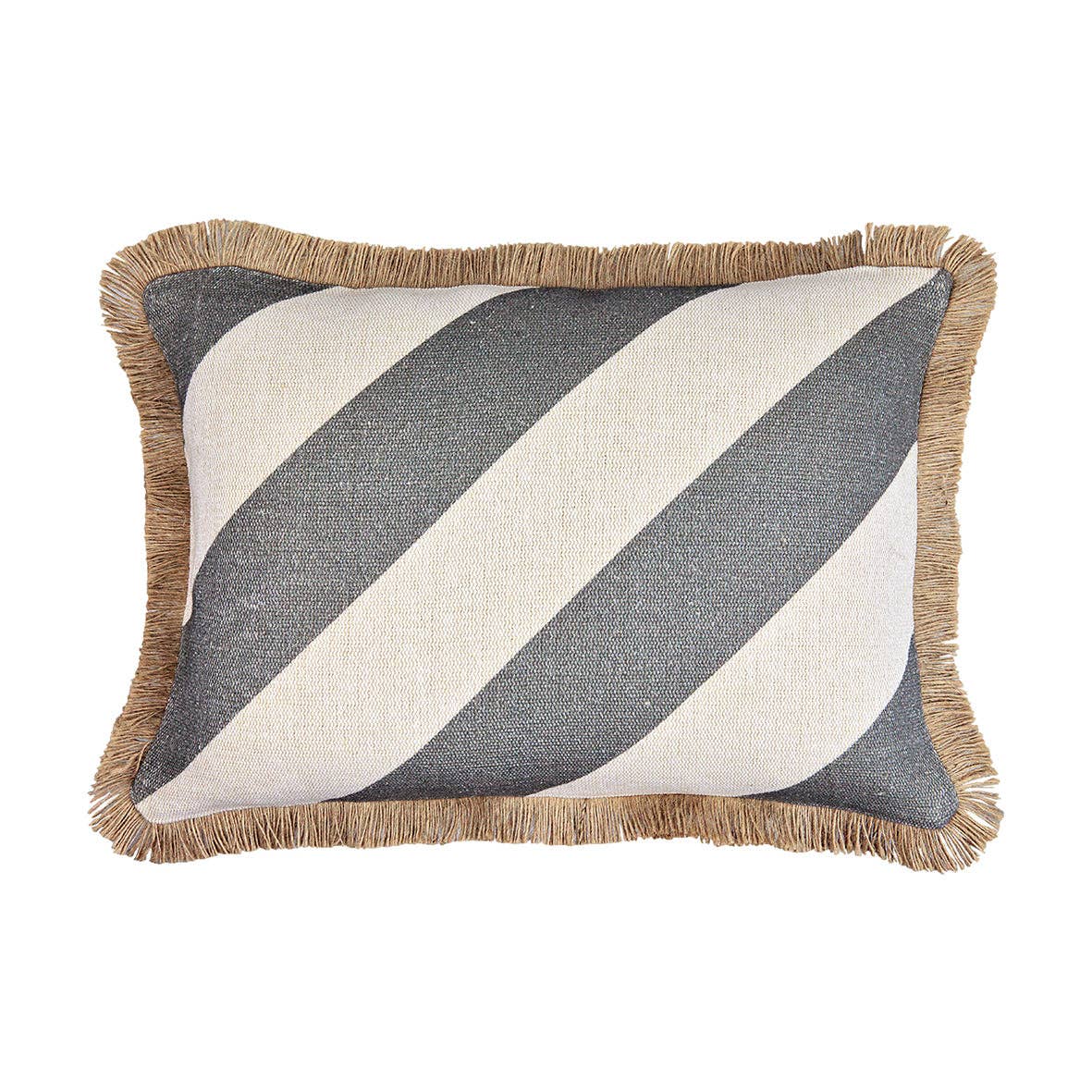 WHOLESALE Grey Diagonal Cushion - Cover Only