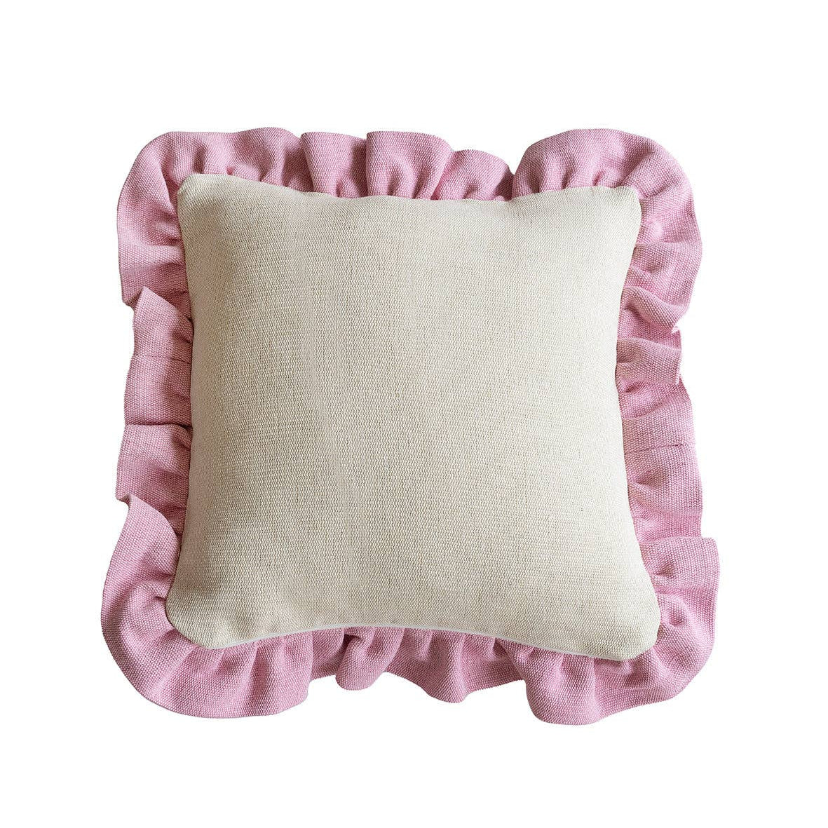 WHOLESALE Pecan Frill Cushion - Cover Only