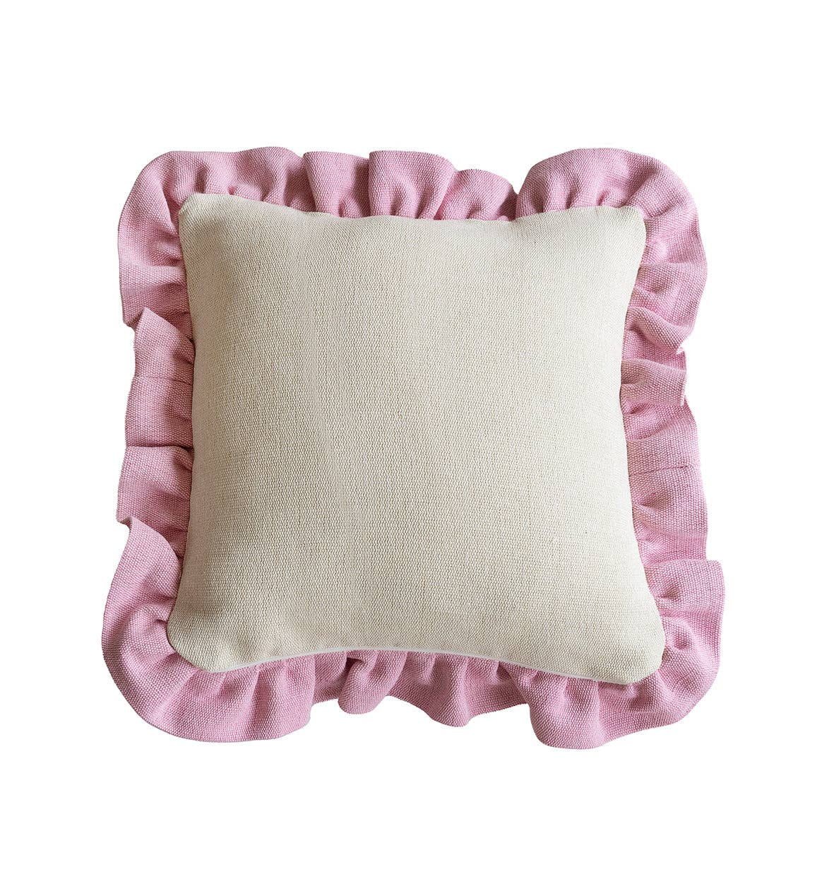 WHOLESALE Pecan Frill Cushion - Cover Only
