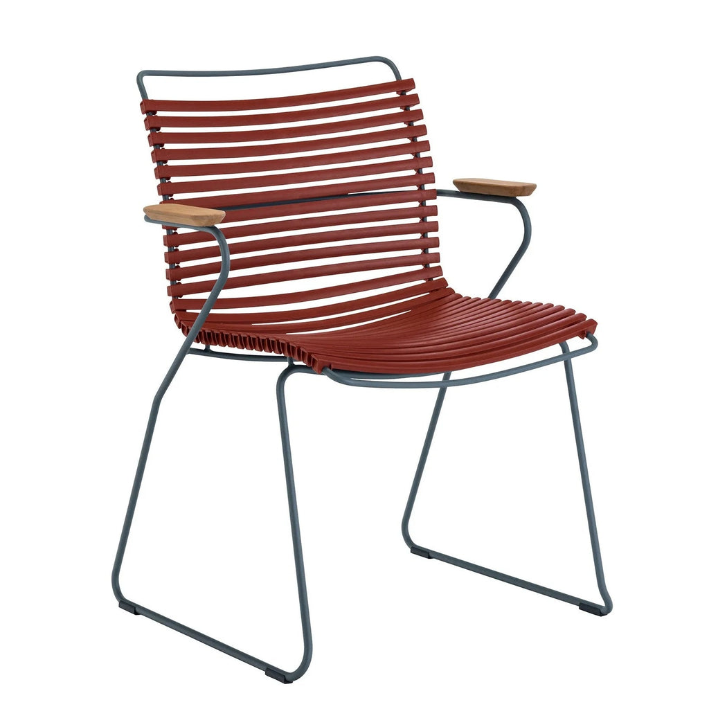 Click Chair w/Arms - Paprika
