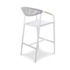 Amalfi Bar Stool in Artic White