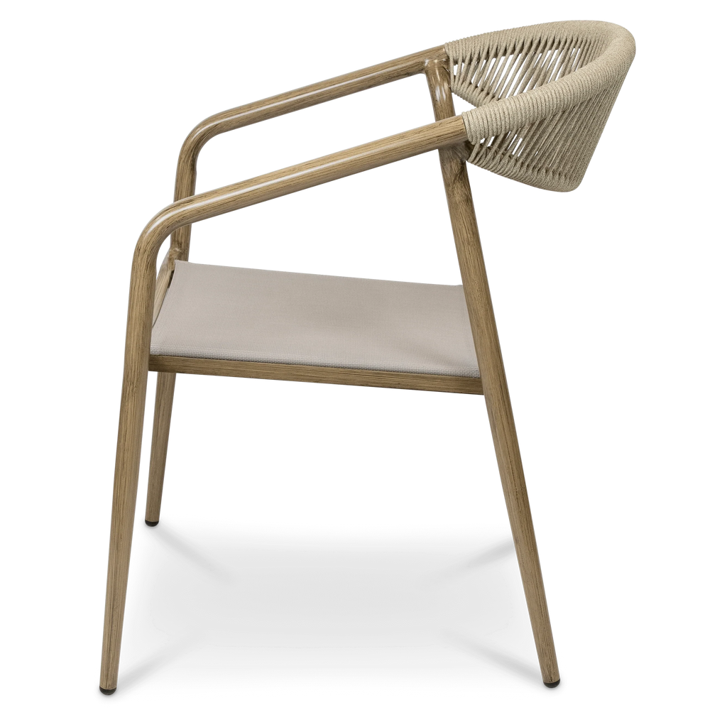 Amalfi Dining Chair Eco in Taupe