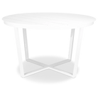 Amalfi Round Outdoor Dining Table in Arctic White