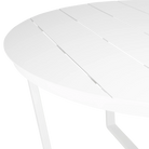 Amalfi Round Outdoor Dining Table in Arctic White