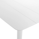 Amalfi Square Dining Table in Arctic White