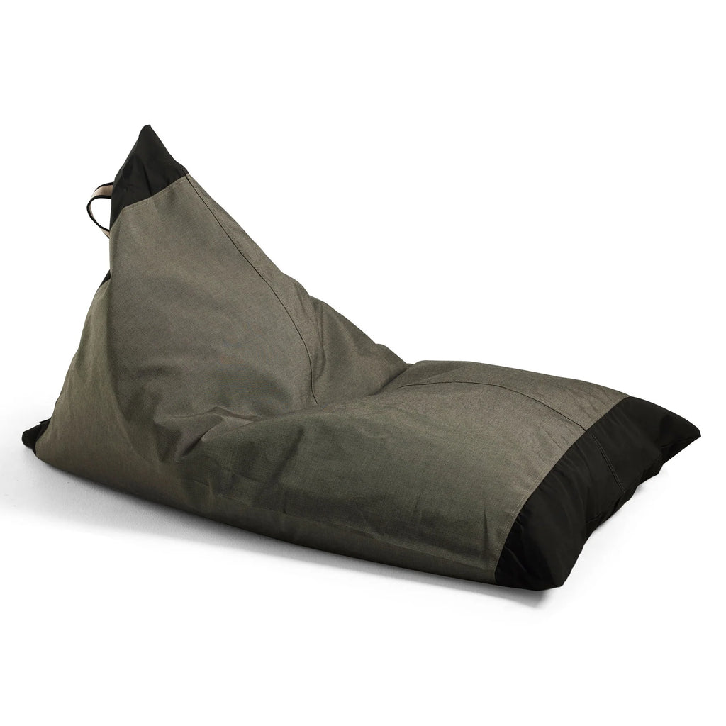 Basil Bangs Bean Bag Charcoal Tweed