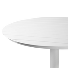 Cafe Round Dining Table in Arctic White