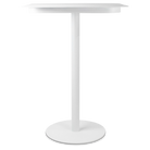 Cafe Square Bar Table in Arctic White