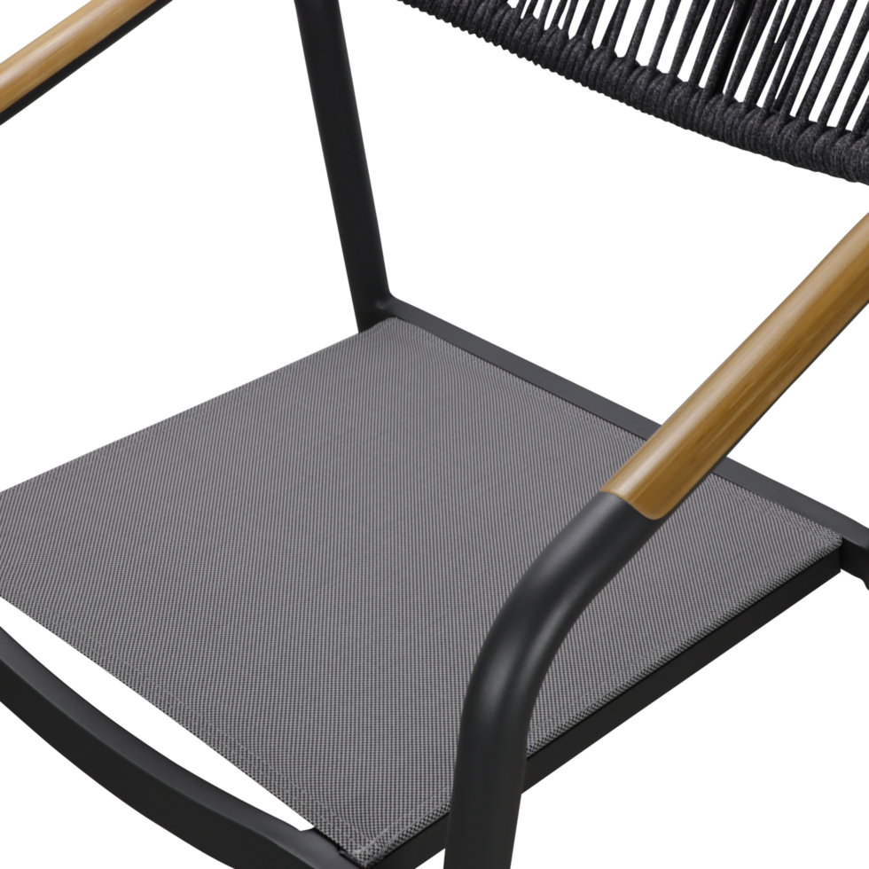 Coast Dining Chair - Gunmetal