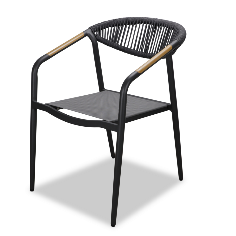 Coast Dining Chair - Gunmetal