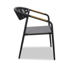 Coast Dining Chair - Gunmetal