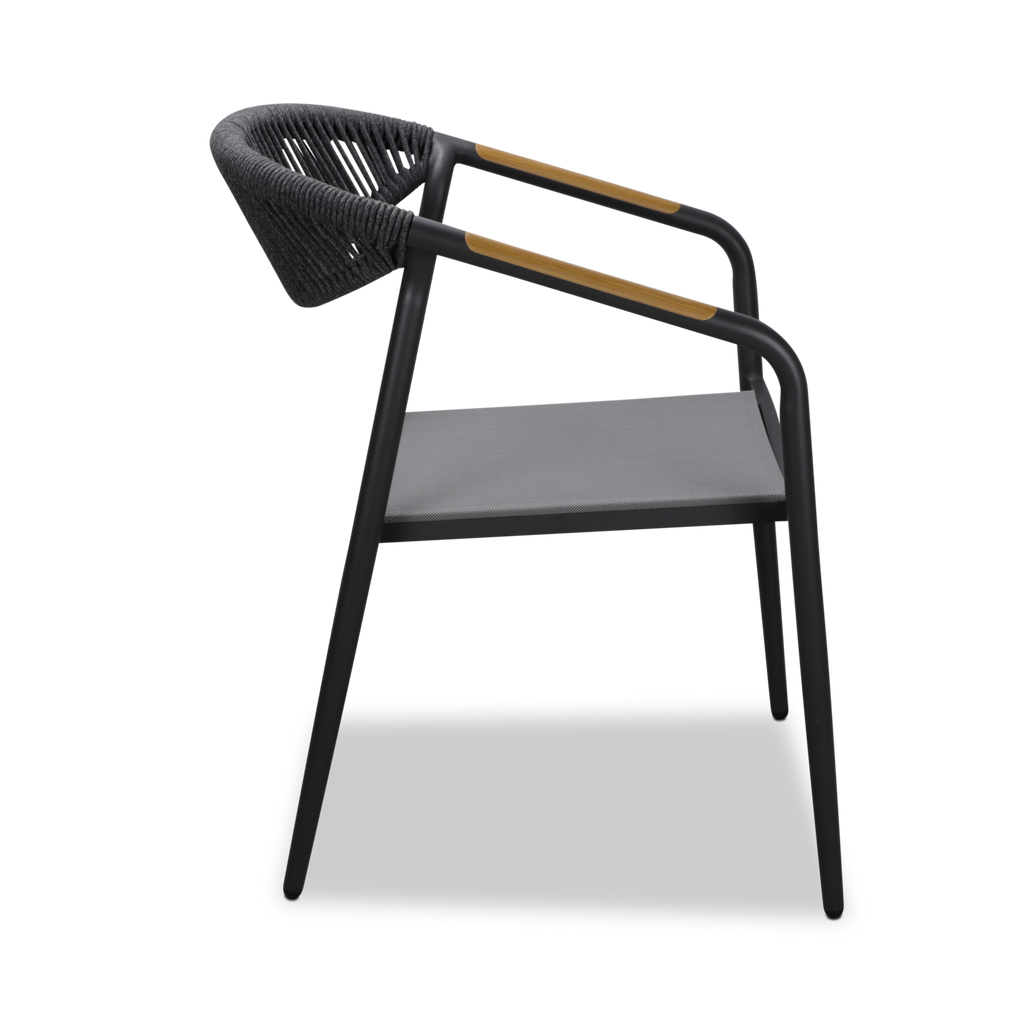 Coast Dining Chair - Gunmetal